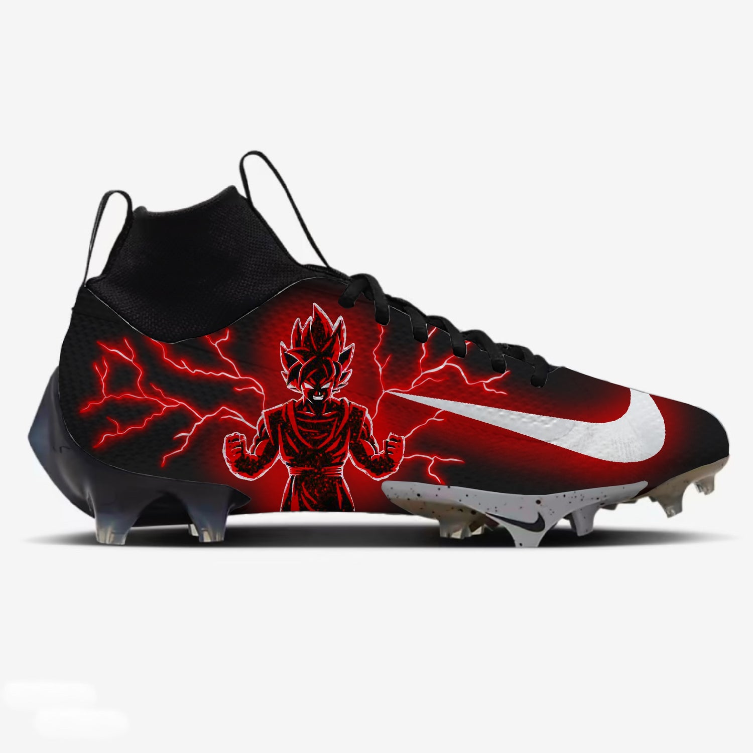 Super Saiyan Nike Football Cleats