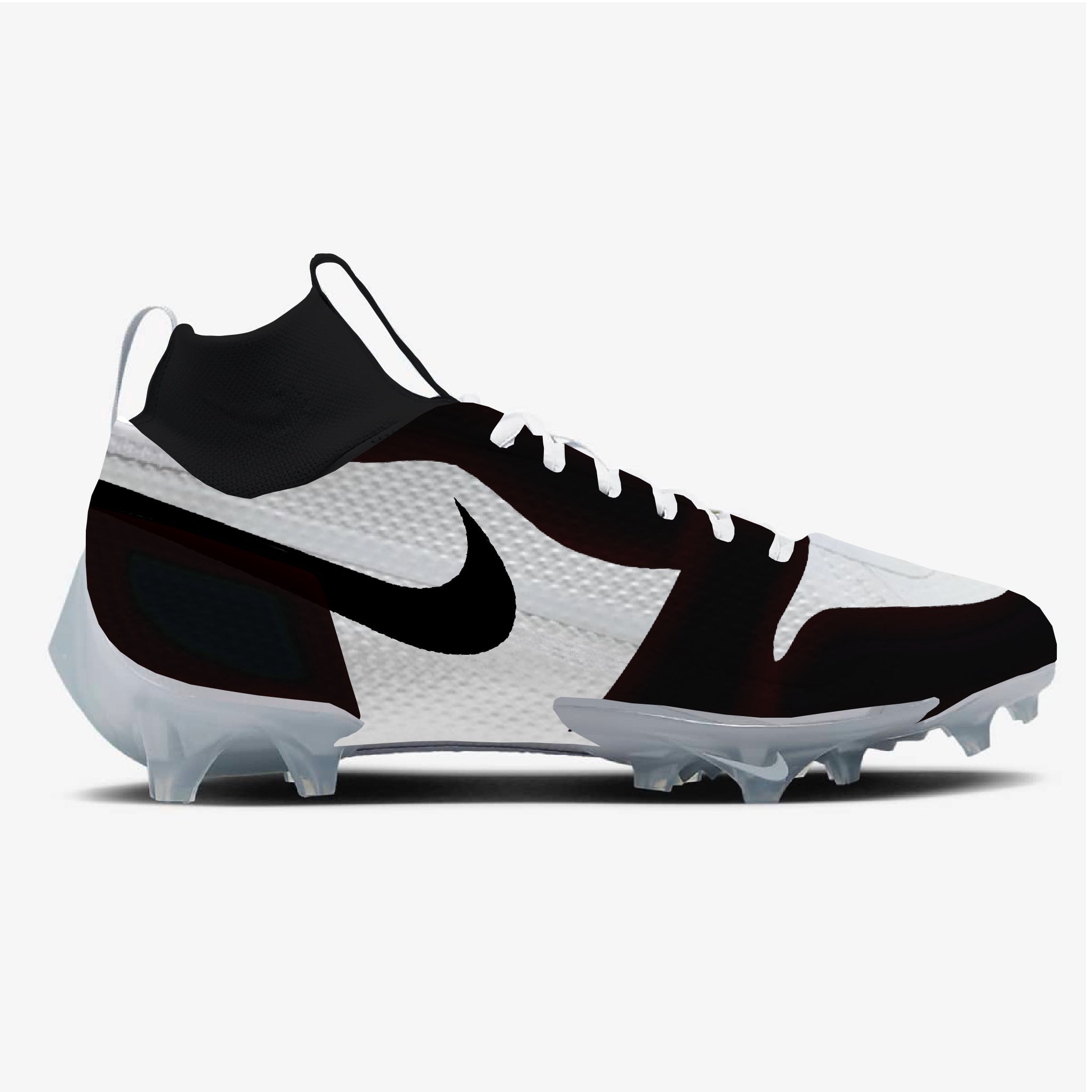 Custom high football cleats fashion