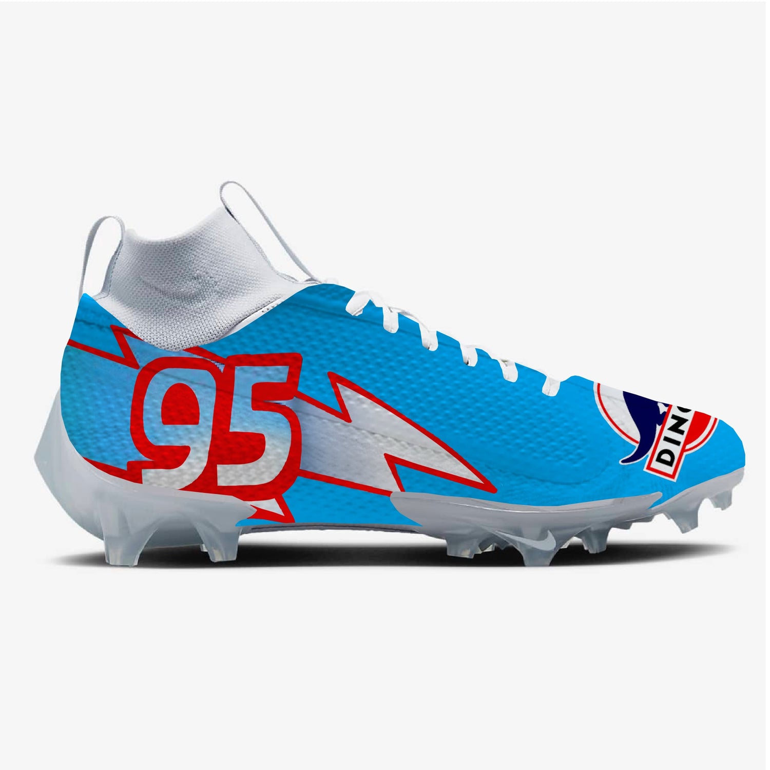 Lightning McQueen Football Cleats